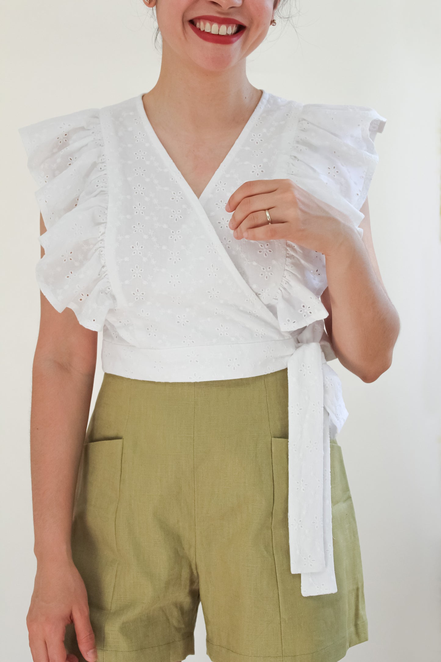 FLOR DRESS & CROPPED TOP - PDF SEWING PATTERN - Bella loves patterns