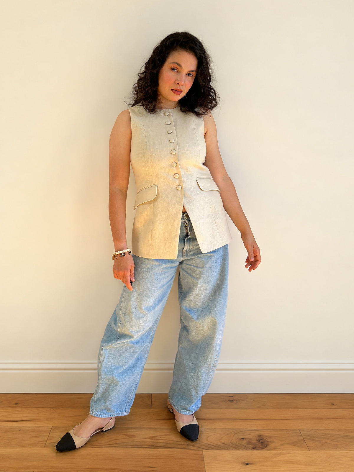 MEL TAILORED VEST – PDF SEWING PATTERN - Bella loves patterns