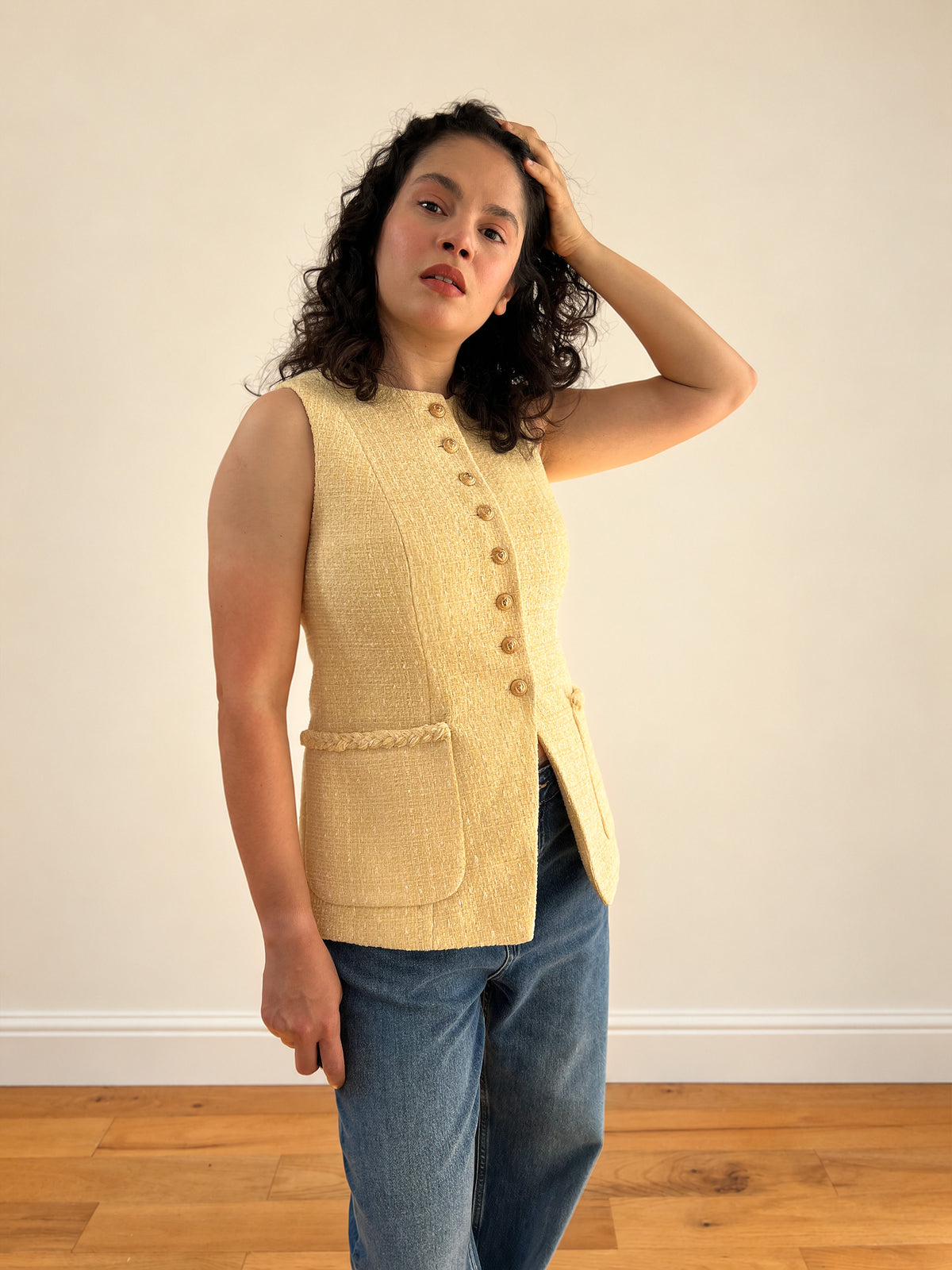 MEL TAILORED VEST – PDF SEWING PATTERN - Bella loves patterns