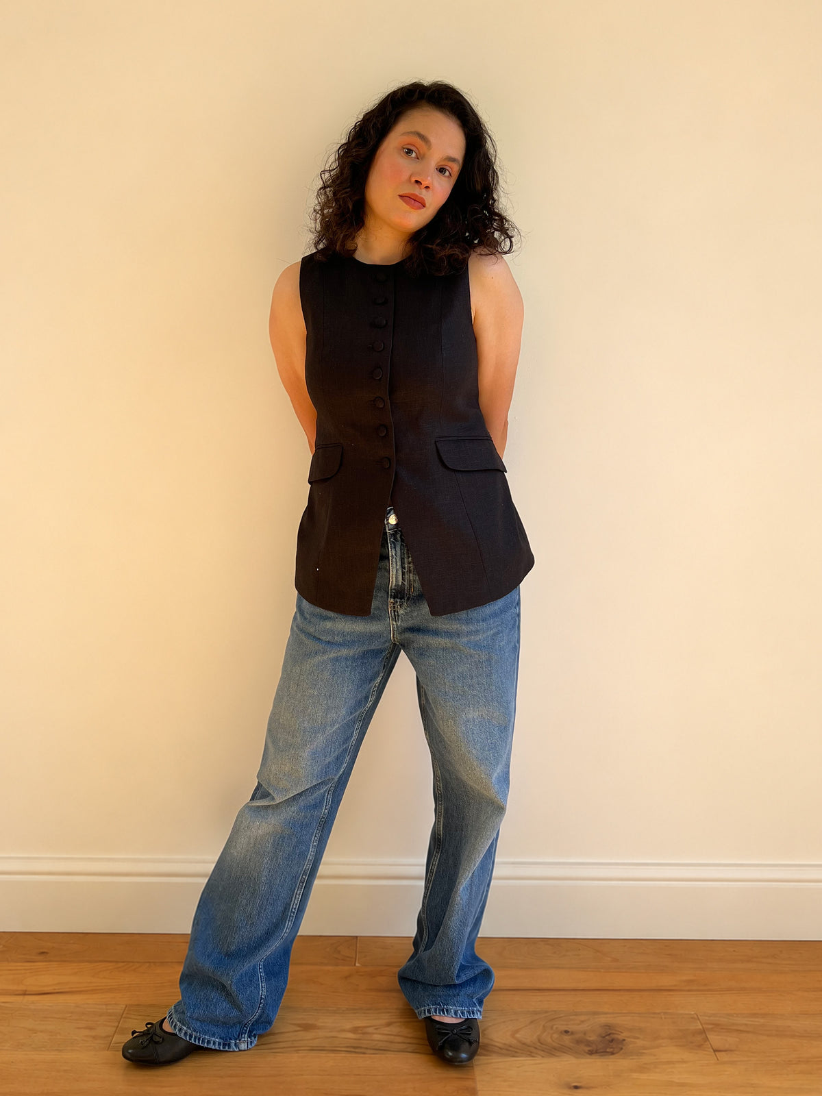 MEL TAILORED VEST – PDF SEWING PATTERN - Bella loves patterns