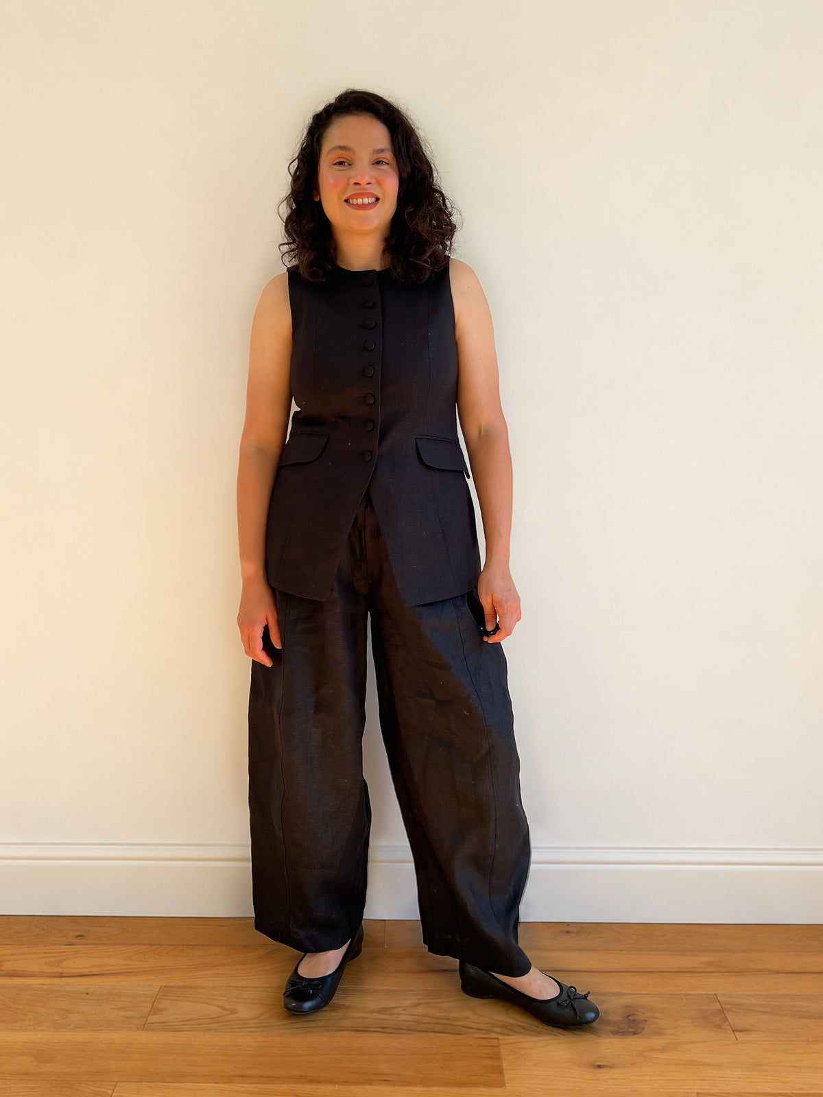 MEL TAILORED VEST – PDF SEWING PATTERN - Bella loves patterns