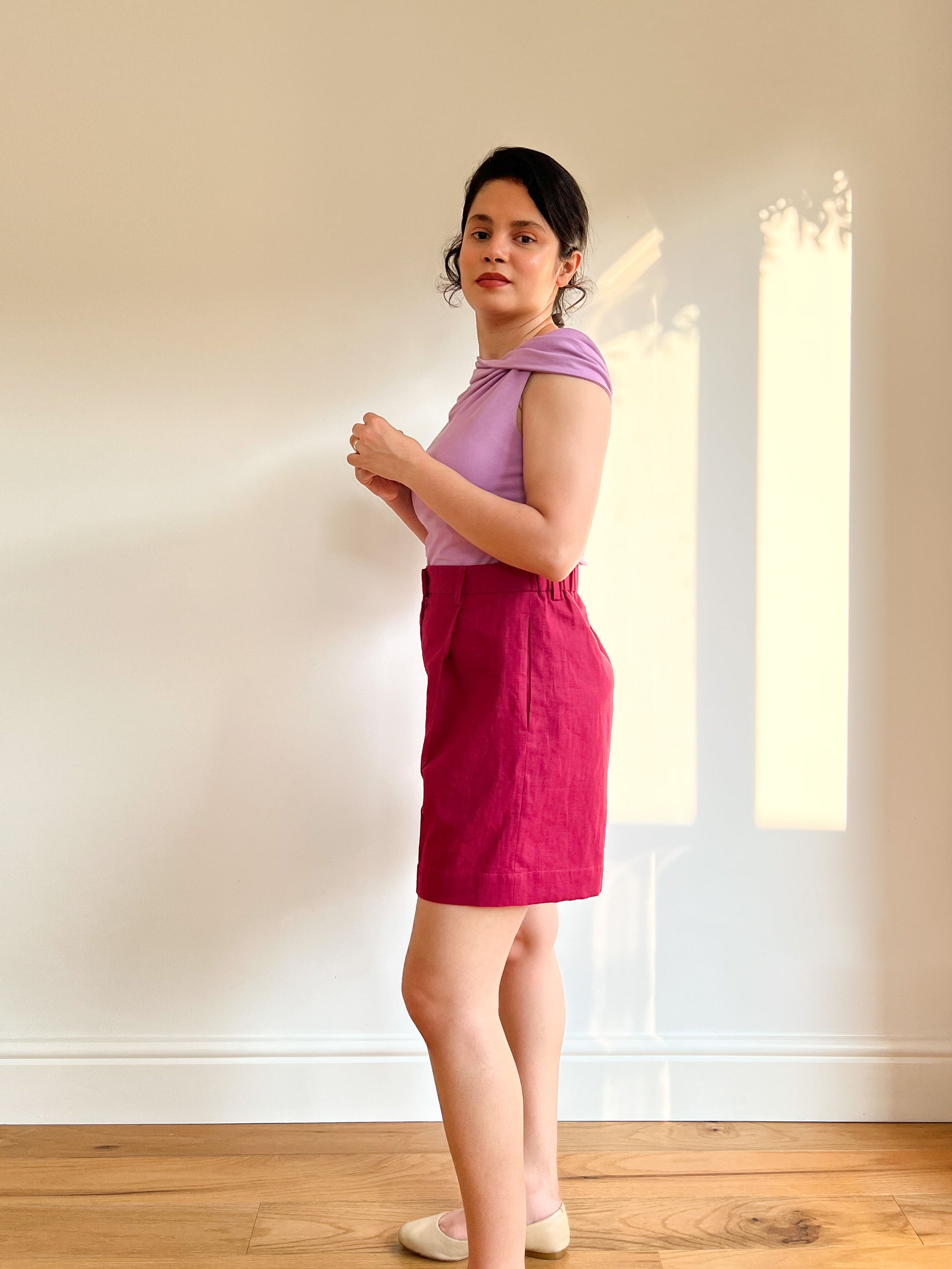 DONNA BERMUDA  – PDF SEWING PATTERN - Bella loves patterns